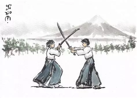 Swords near Fujisan